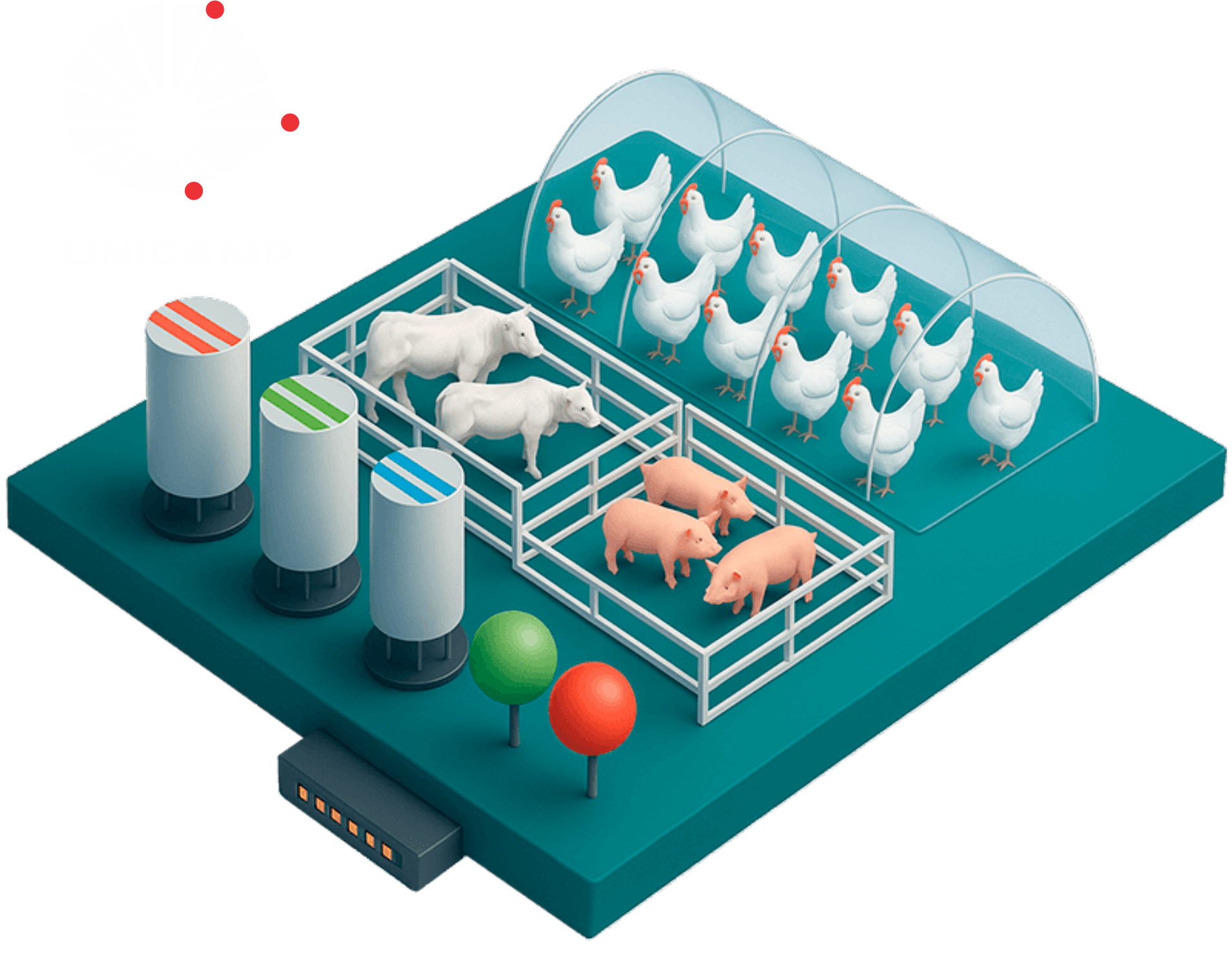 Maquete Isométrica Ambiência 2026